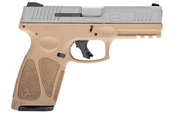 Taurus G3 9mm Stainless Tan Frame Trust Trade