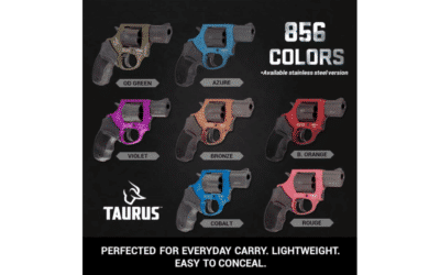 Color your World with the Taurus Armas 856 Ultralight .38 Special+P 6-Shots